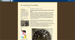 Desktop Screenshot of deconstructedwedding.blogspot.com