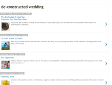 Tablet Screenshot of deconstructedwedding.blogspot.com