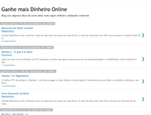 Tablet Screenshot of ganhe-mais-dinheiro-online.blogspot.com