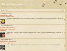 Tablet Screenshot of elblogdejavigracia.blogspot.com