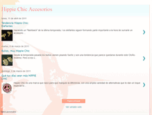 Tablet Screenshot of hippiechicaccesorios.blogspot.com