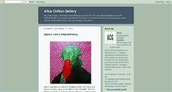 Desktop Screenshot of alicechiltongallery.blogspot.com