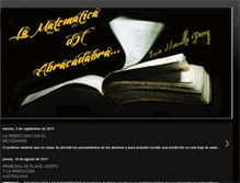 Tablet Screenshot of magiamatica.blogspot.com