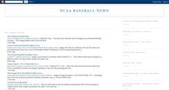 Desktop Screenshot of ncaabaseballnewsclearinghouse.blogspot.com