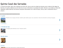 Tablet Screenshot of casal-das-sarnadas.blogspot.com