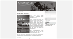 Desktop Screenshot of kontinum-online.blogspot.com