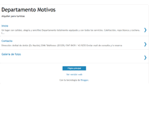 Tablet Screenshot of departamentomotivos.blogspot.com