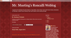 Desktop Screenshot of mrmueting.blogspot.com