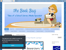 Tablet Screenshot of mrsnthebookbug.blogspot.com