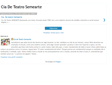 Tablet Screenshot of ciadeteatrosemearte.blogspot.com