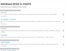 Tablet Screenshot of panorama-desde-el-puente.blogspot.com