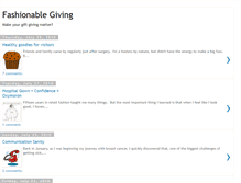 Tablet Screenshot of fashionablegiving.blogspot.com