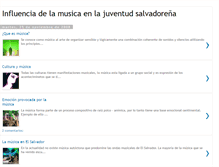 Tablet Screenshot of influenciamusicajues.blogspot.com