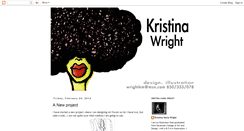 Desktop Screenshot of kristinamariawright.blogspot.com