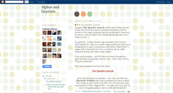 Desktop Screenshot of alphasandimprints.blogspot.com