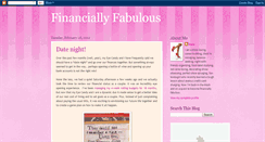 Desktop Screenshot of financiallyfabulous.blogspot.com