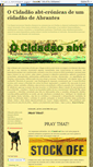 Mobile Screenshot of ocidadaoabt-cronicas.blogspot.com