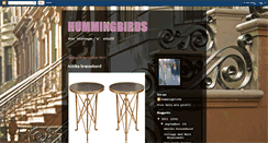 Desktop Screenshot of hummingbirdsvintage.blogspot.com