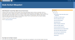 Desktop Screenshot of dedekorkuthikayeleri.blogspot.com