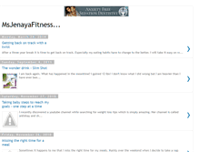 Tablet Screenshot of msjenayafitness.blogspot.com