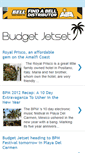 Mobile Screenshot of budgetjetset.blogspot.com