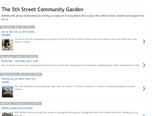 Tablet Screenshot of 5thstreetgarden.blogspot.com