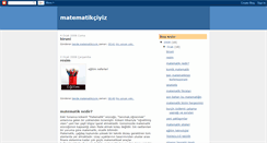 Desktop Screenshot of matematikciyizmbd.blogspot.com