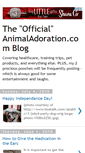 Mobile Screenshot of animaladoration.blogspot.com