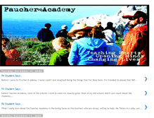 Tablet Screenshot of faucheracademy.blogspot.com