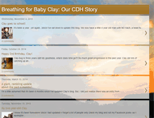 Tablet Screenshot of breathingforclay.blogspot.com