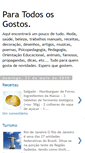Mobile Screenshot of novidadesegostos.blogspot.com