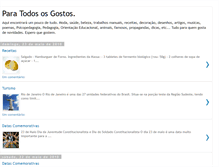 Tablet Screenshot of novidadesegostos.blogspot.com