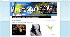 Desktop Screenshot of mientretenimientord.blogspot.com