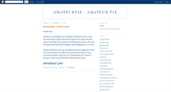 Desktop Screenshot of amateurpie-com.blogspot.com