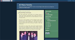 Desktop Screenshot of mivillanofavorito.blogspot.com