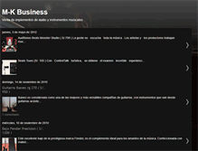 Tablet Screenshot of m-kbusiness.blogspot.com