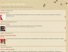 Tablet Screenshot of lasombradeldetective.blogspot.com