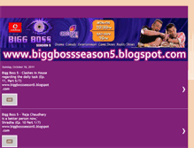 Tablet Screenshot of biggbossseason5.blogspot.com