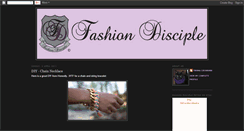 Desktop Screenshot of fashion-disciple.blogspot.com