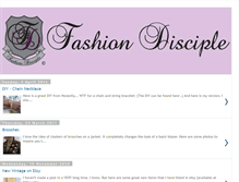 Tablet Screenshot of fashion-disciple.blogspot.com