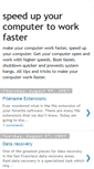 Mobile Screenshot of makeyourcomputerfaster.blogspot.com