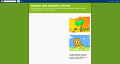 Desktop Screenshot of dibujitosparaimprimir.blogspot.com