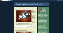 Desktop Screenshot of designsbyleann.blogspot.com