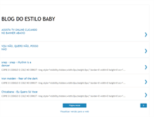 Tablet Screenshot of estilobaby2010.blogspot.com