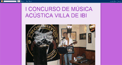 Desktop Screenshot of concursomusicaacustica.blogspot.com