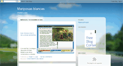 Desktop Screenshot of angel-mariposasblancas.blogspot.com