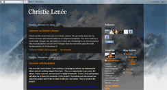 Desktop Screenshot of christielenee.blogspot.com