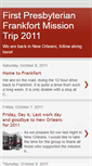 Mobile Screenshot of ffpmission2010.blogspot.com