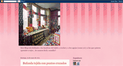 Desktop Screenshot of mimundotejido.blogspot.com