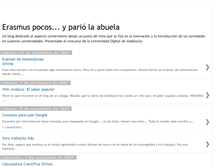 Tablet Screenshot of erasmus-pocos.blogspot.com